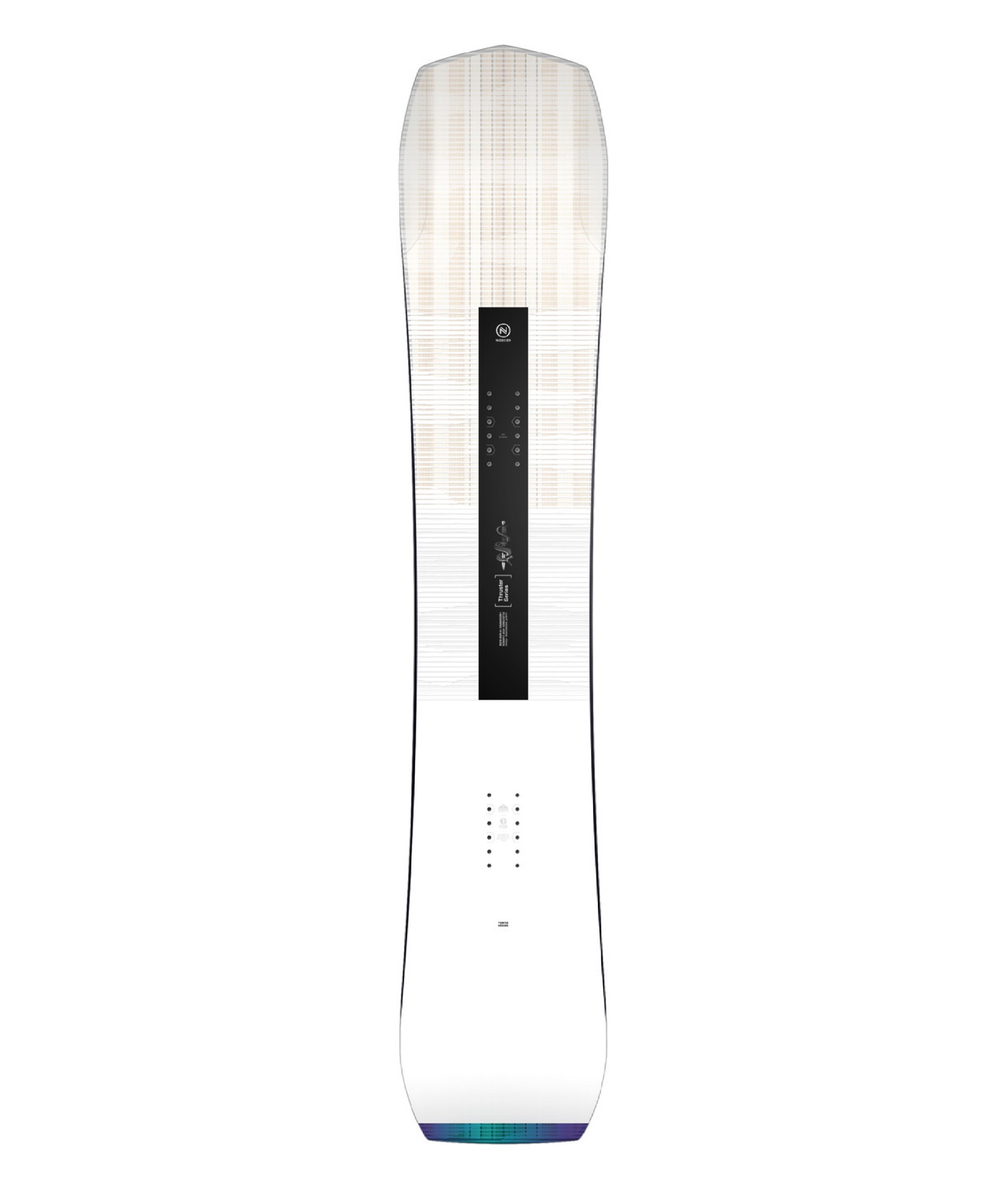 【早期購入】NIDECKER ナイデッカー スノーボード 板 メンズ THRUSTER ムラサキスポーツ 24-25モデル LL E2(ONECOLOR-147cm)
