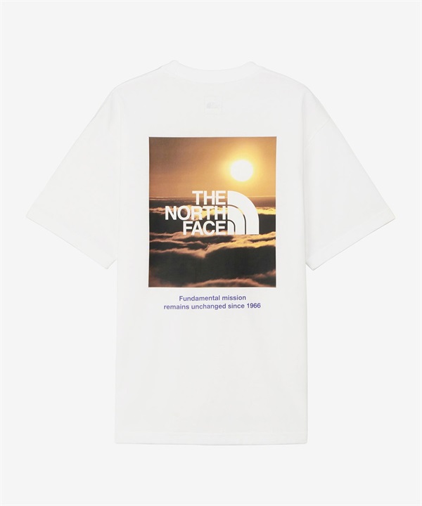 【マトメガイ対象】THE NORTH FACE ザ・ノース・フェイス メンズ Tシャツ 半袖 ショートスリーブナチュラルフェノメノンティー NT32459 W