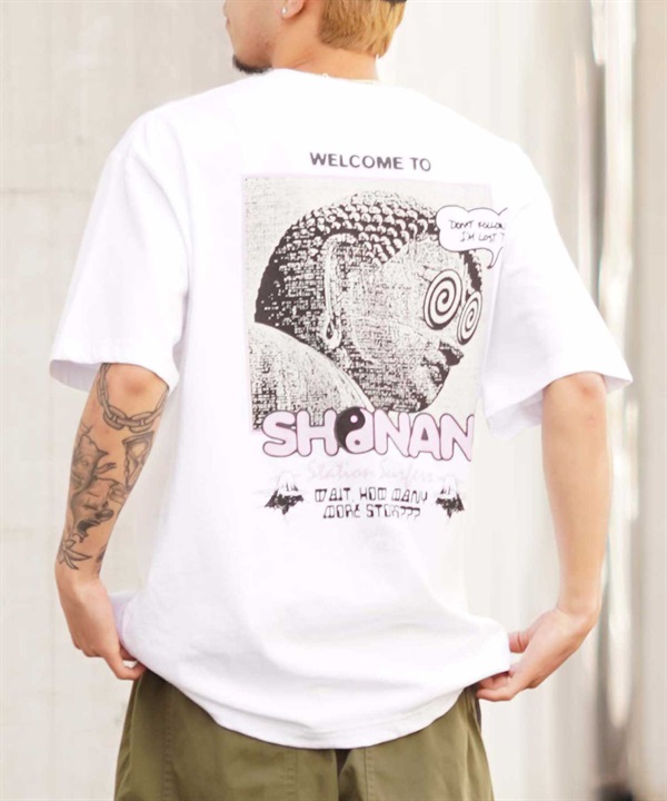 【マトメガイ対象】BILLABONG ビラボン メンズ 半袖 Tシャツ オーバーサイズ バックプリント SHONAN BE01A-227 ムラサキスポーツ限定