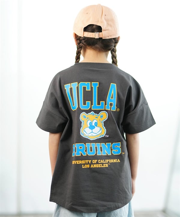 ANTIBAL アンティバル キッズ Tシャツ 半袖 UCLA カレッジロゴ バックプリント オーバーサイズ 242AN3ST195