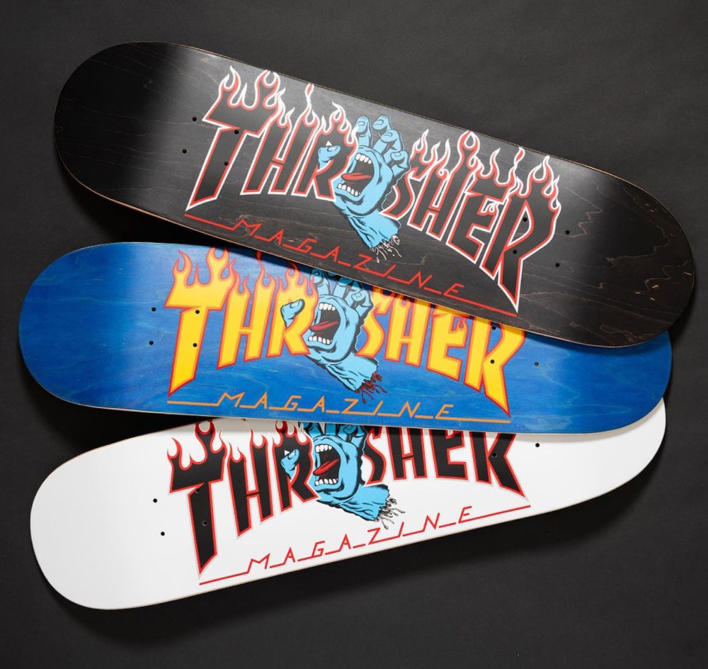 限定数！ Santa Cruz Skateboards(サンタクルーズ) x Thrasher ...