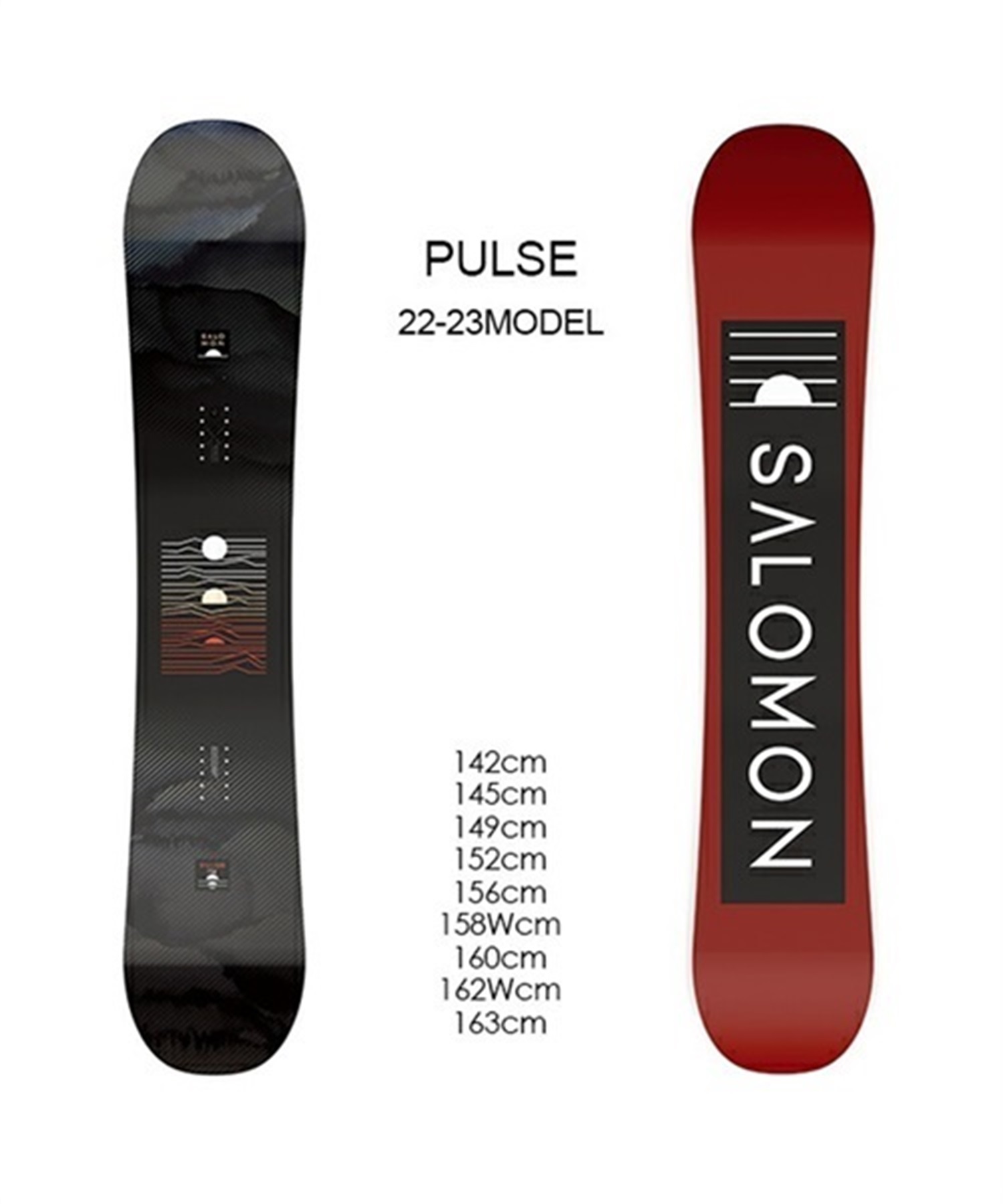 SALOMONSALOMON PULSE LTD 149cm SALOMONRYTHEM - スノーボード