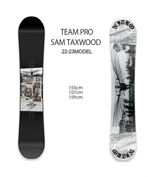 スノーボード 板 NITRO ナイトロ TEAM PRO SAM TAXWOOD 22-23モデル 