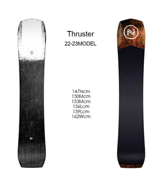 それ以外は綺麗と思いますNIDECKER thruster 159cm 23-24モデル 使用3 