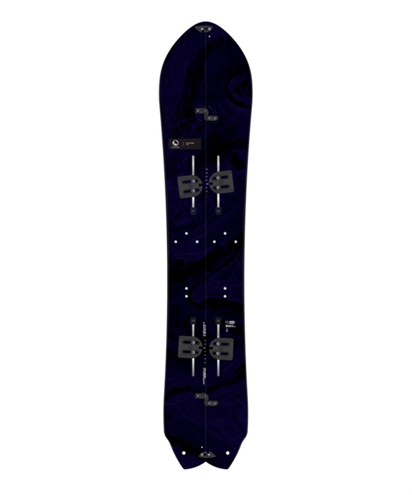 BURTON バートン スノーボード 板 メンズ スプリット Unisex 3D Fish Split Board ムラサキスポーツ 24-25モデル LL C21