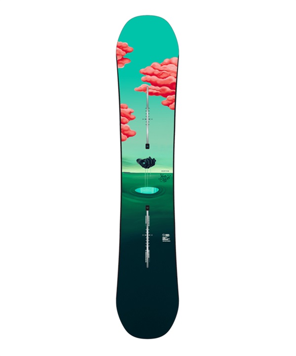 BURTON バートン スノーボード 板 レディース Women's Yeasayer Board Flying V ムラサキスポーツ 24-25モデル LL C21