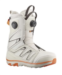 【早期購入】SALOMON サロモン スノーボード ブーツ メンズ LAUNCH BOA SJ BOA ムラサキスポーツ 24-25モデル LL A19(RainyDayBirchVibrantOrange-25.0cm)