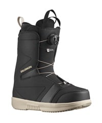 SALOMON サロモン スノーボード ブーツ メンズ FACTION BOA ムラサキスポーツ 24-25モデル LL J3(BLACK-25.0cm)