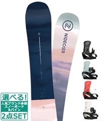 ☆スノーボード＋バインディング 2点セット NIDECKER ナイデッカー Ora FLUX フラックス PR 23-24モデル ムラサキスポーツ  ｜ムラサキスポーツオンラインストア 通販