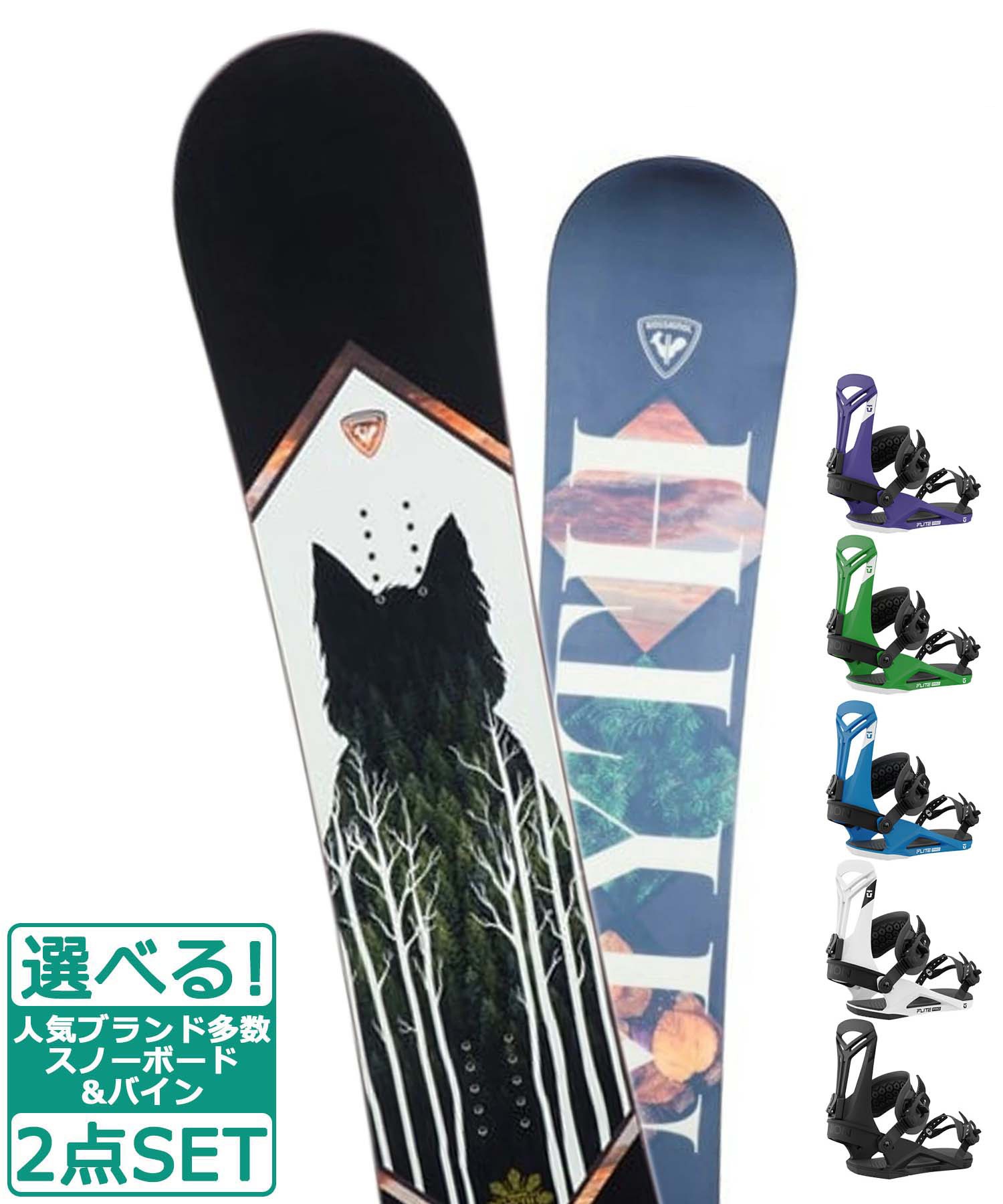 ☆スノーボード＋バインディング 2点セット ROSSIGNOL ロシニョール MYTH  UNION ユニオン FLITE PRO 23-24モデル ムラサキスポーツ(139cm-WHITE-S)