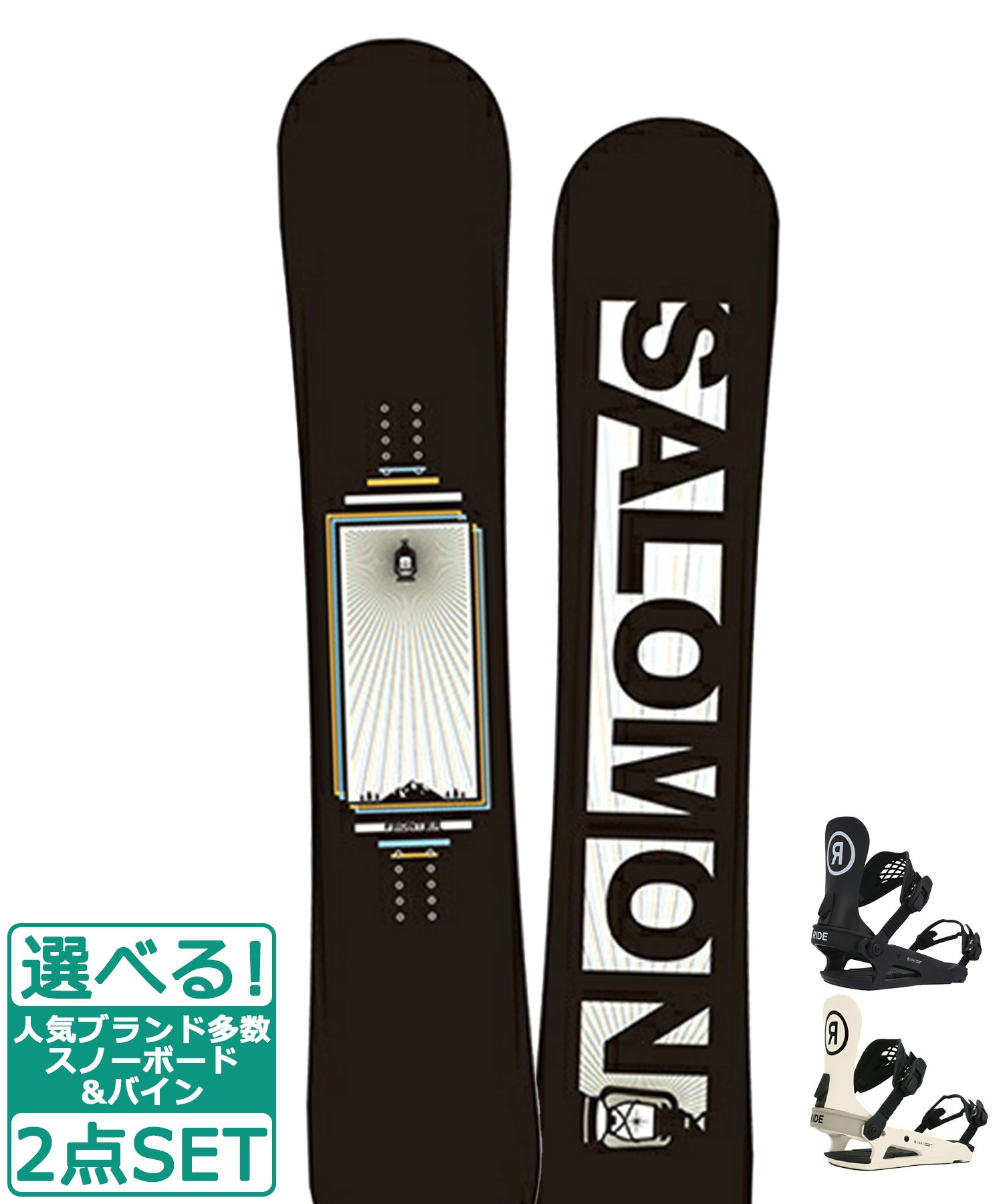 スノーボードSALOMON スノーボード 板 148cm 2 - スノーボード