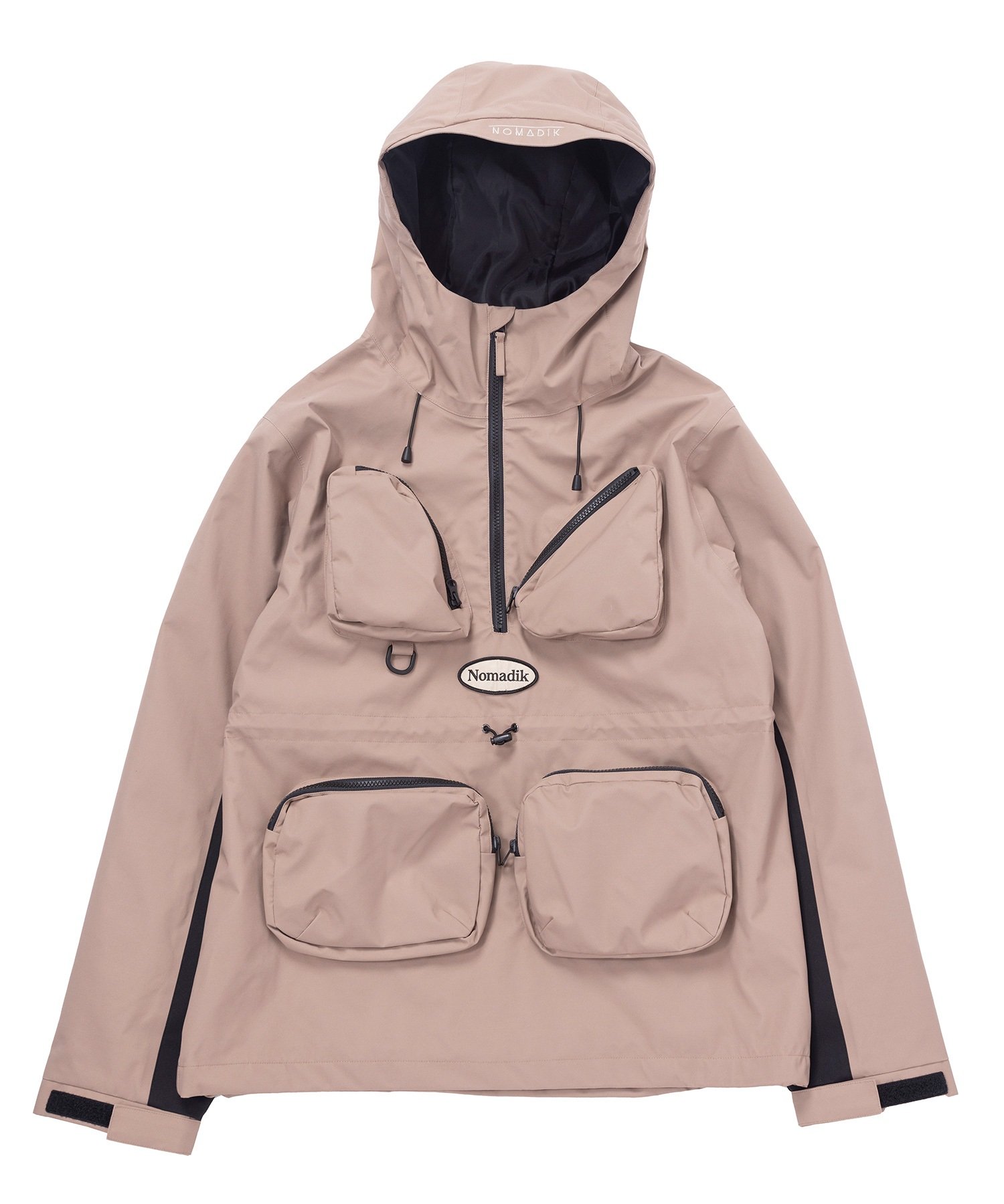 NOMADIK ノマディック スノーボード ウェア ジャケット ユニセックス ANORAK 72323304 23-24モデル ムラサキスポーツ KK H31(BEIGE-M)