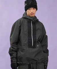 686 シックスエイトシックス GHOST 2.5L SHELL ANORAK ユニセックス スノーボード ウェア ジャケット 24-25モデル M3WN136 LL(BGRID-XS)