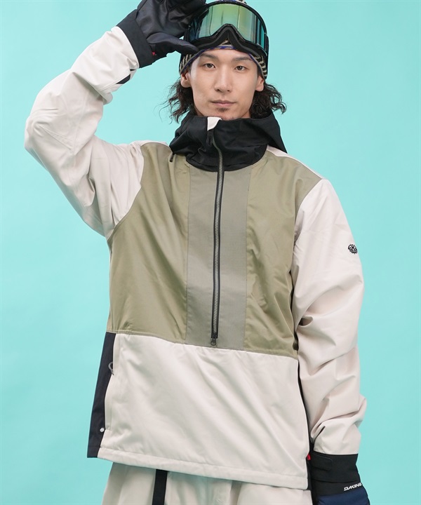 686 シックスエイトシックス スノーボード ウェア ジャケット ユニセックス GHOST 2.5L SHELL ANORAK 24-25モデル LL B15