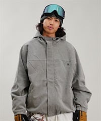 BSRABBIT ビーエスラビット スノーボード ウェア ジャケット ユニセックス DSXBS HERRINGBONE HOODED JACKET 24-25モデル(BR-M)