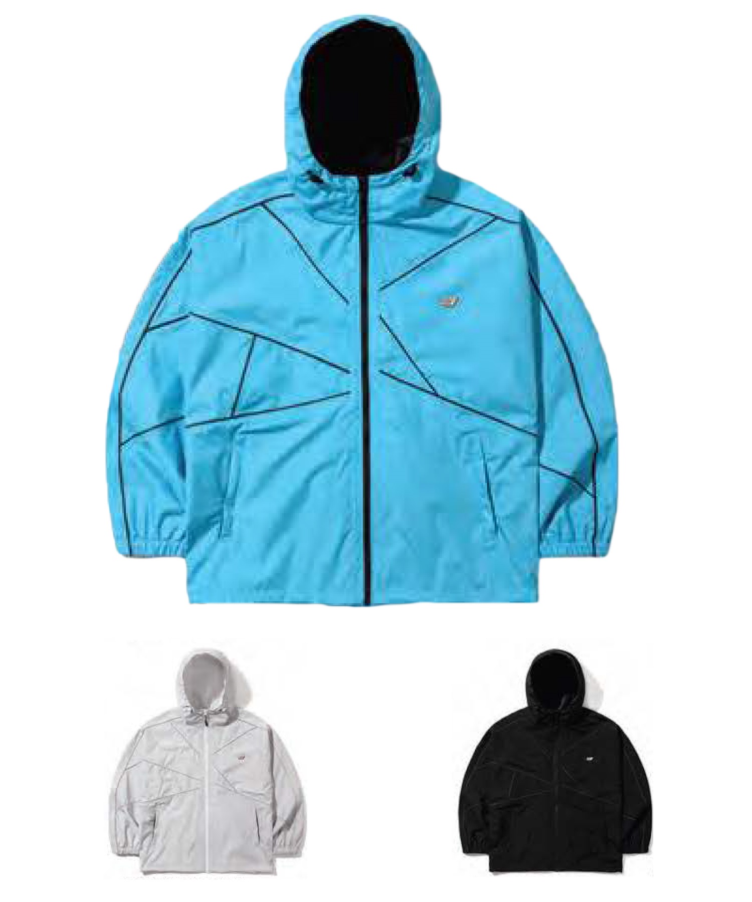 BSRABBIT ビーエスラビット スノーボード ウェア ジャケット ユニセックス SPIDERWEB HOODED JACKET ムラサキスポーツ 24-25モデル(MINT-M)