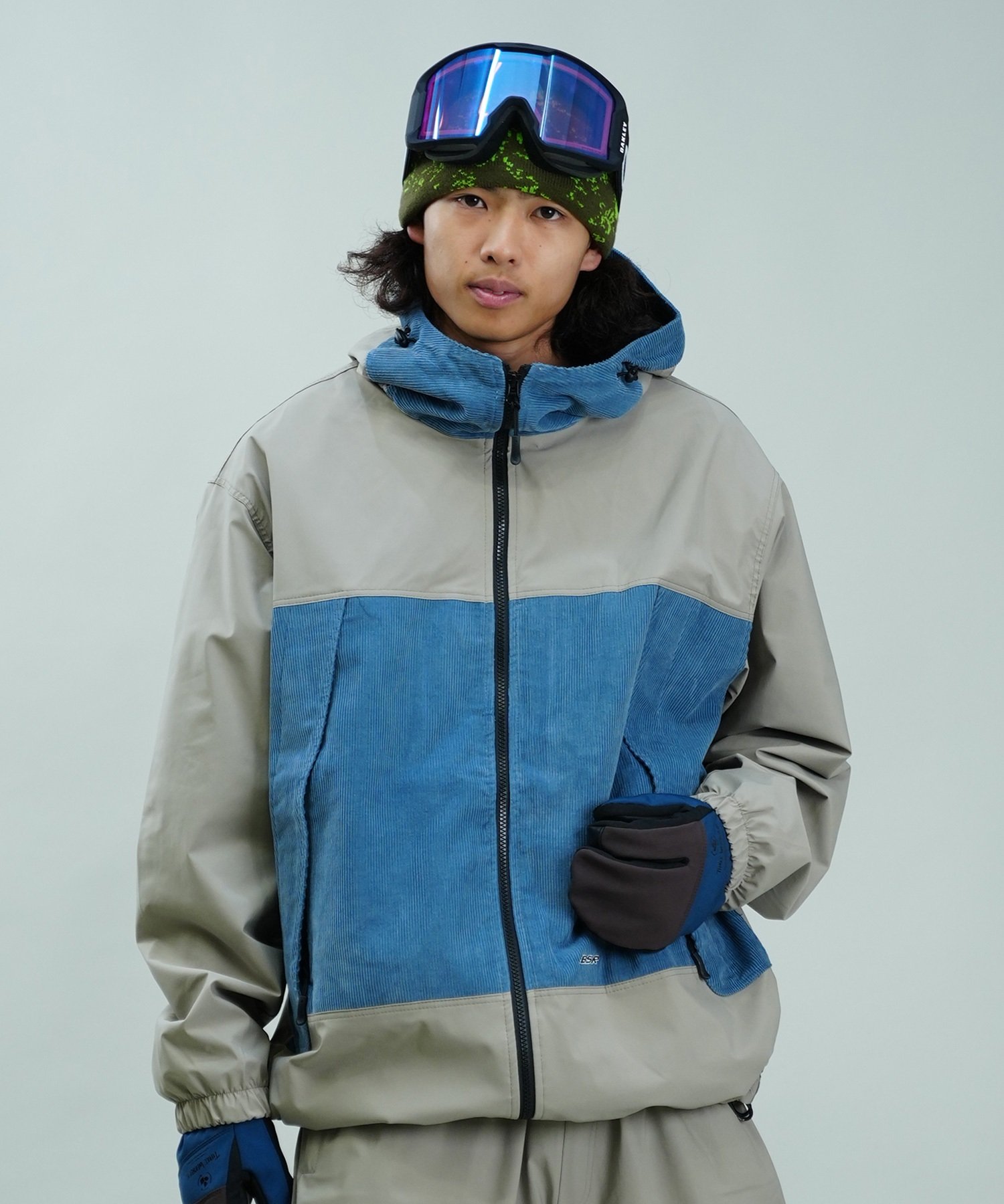 BSRABBIT ビーエスラビット スノーボード ウェア ジャケット ユニセックス MMM HF WINDBREAKER HOODED JACKET  24-25モデル スノーボードジャケット｜ムラサキスポーツオンラインストア 通販