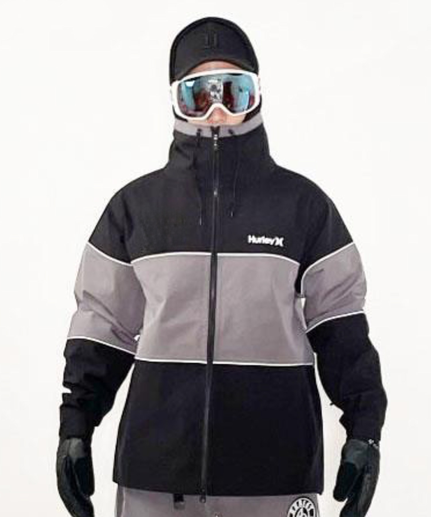 HURLEY ハーレー スノーボード ウェア ジャケット ユニセックス HBC SNOW TRACK JK ムラサキスポーツ 24-25モデル LL I20(BKIS-S)