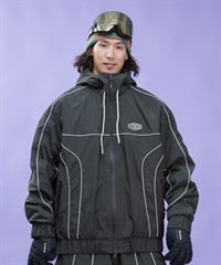 SOUVENIR スーベニア スノーボード ウェア ジャケット ユニセックス INSULATED TRACK ムラサキスポーツ 24-25モデル LL G4(BLK-S)