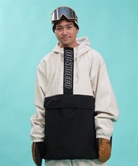 DC ディーシー スノーボード ウェア ジャケット ユニセックス アノラック 24 DC SNOW ANORAK ムラサキスポーツ 24-25モデル LX F28(WHT-S)