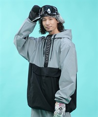 DC ディーシー スノーボード ウェア ジャケット ユニセックス アノラック 24 DC SNOW ANORAK ムラサキスポーツ 24-25モデル LX F28(GRY-S)