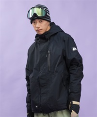 QUIKSILVER クイックシルバー スノーボード ウェア ジャケット ユニセックス MISSION SOLID JK ムラサキスポーツ 24-25モデル LX H1(KVJ0-S)