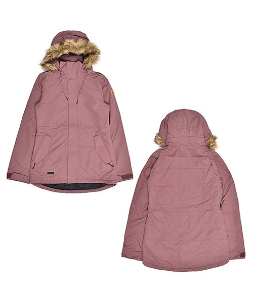 スノーボード ウェア ジャケット VOLCOM ボルコム H0452011 Fawn Ins Jacket 21-22モデル レディース HH K7(ROS-S)