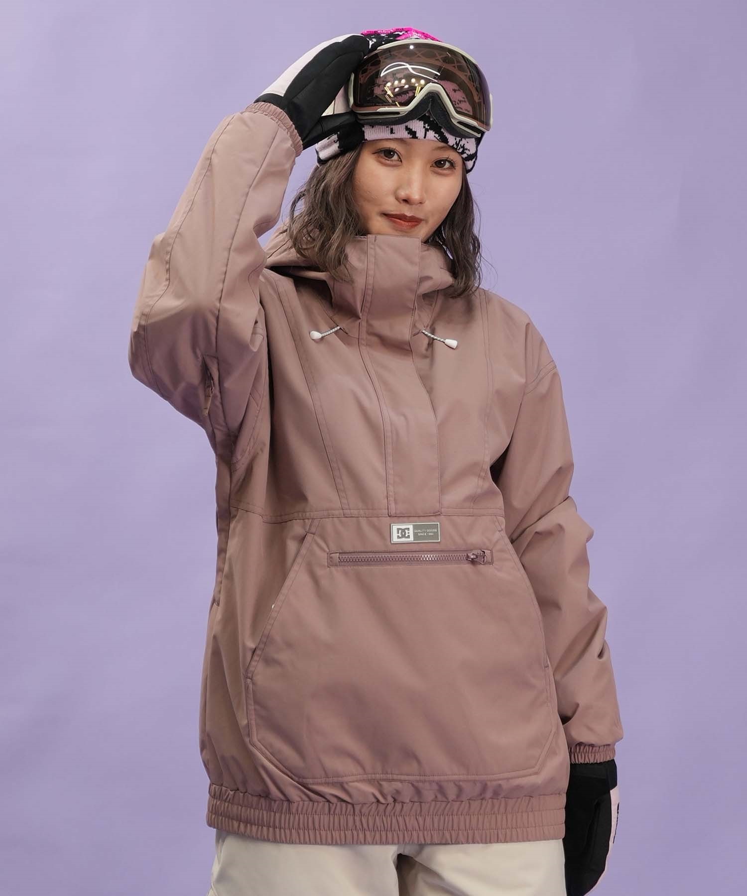 DC ディーシー スノーボード ウェア ジャケット レディース JKW CHALET ANORAK ADJTJ03046 ムラサキスポーツ  24-25モデル LX B1 スノーボードジャケット｜ムラサキスポーツオンラインストア 通販