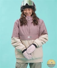 DC ディーシー スノーボード ウェア ジャケット レディース JKW NEXUS WMNS REV ANORAK ADJTJ03048 24-25モデル LX B1(XYYB-S)