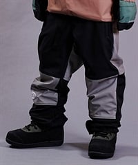 スノーボード ウェア パンツ ユニセックス DEATHLABEL デスレーベル SHELLPANTS SPLIT 23-24モデル ムラサキスポーツ KK I21(BLACK-M)