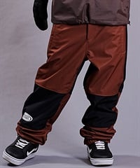 スノーボード ウェア パンツ ユニセックス DEATHLABEL デスレーベル SHELLPANTS SPLIT 23-24モデル ムラサキスポーツ KK I21(BROWN-M)