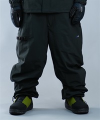 【早期/店頭受取対象外】BSRABBIT ビーエスラビット スノーボード ウェア パンツ ユニセックス REFINED SUPER WIDE VENTILATION PANTS 24-25モデル(BK-S)