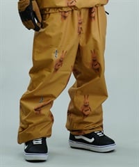 BSRABBIT ビーエスラビット スノーボード ウェア パンツ ユニセックス 3D BEARRABBIT WIDE TRACK PANTS 24-25モデル(BR-S)