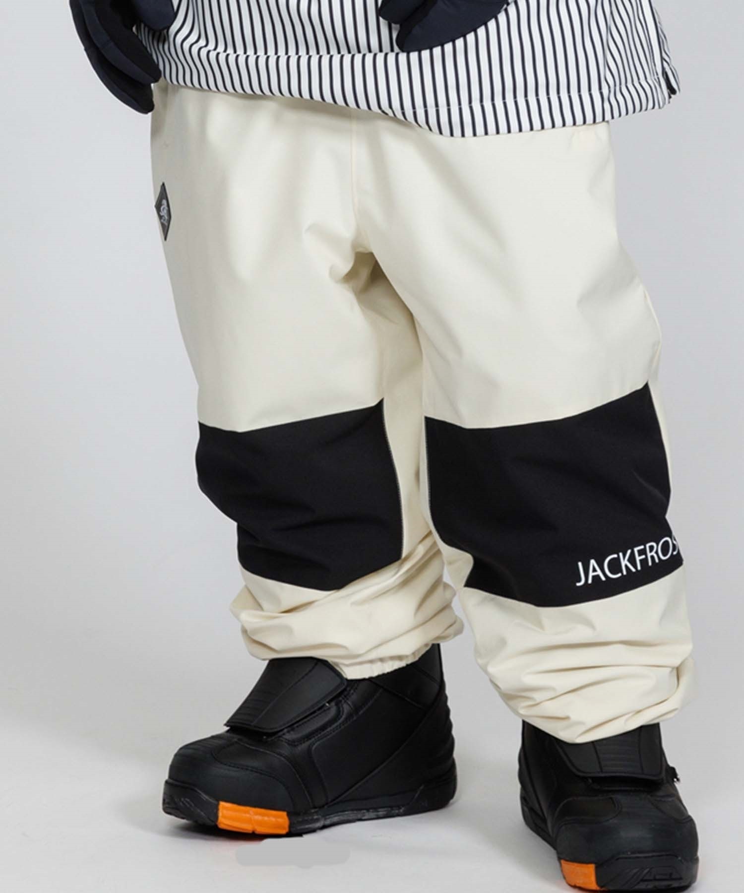 【早期購入/店頭受取対象外】JACK FROST ジャックフロスト スノーボード ウェア パンツ ユニセックス WIDE ムラサキスポーツ 24-25モデル LX D25(OWHT-S)