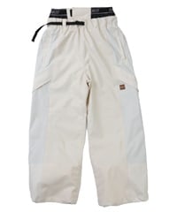 6KNOT シックスノット スノーボード ウェア パンツ レディース PTW BRIGHT PANEL ムラサキスポーツ 24-25モデル LL D19(IVORY-S)