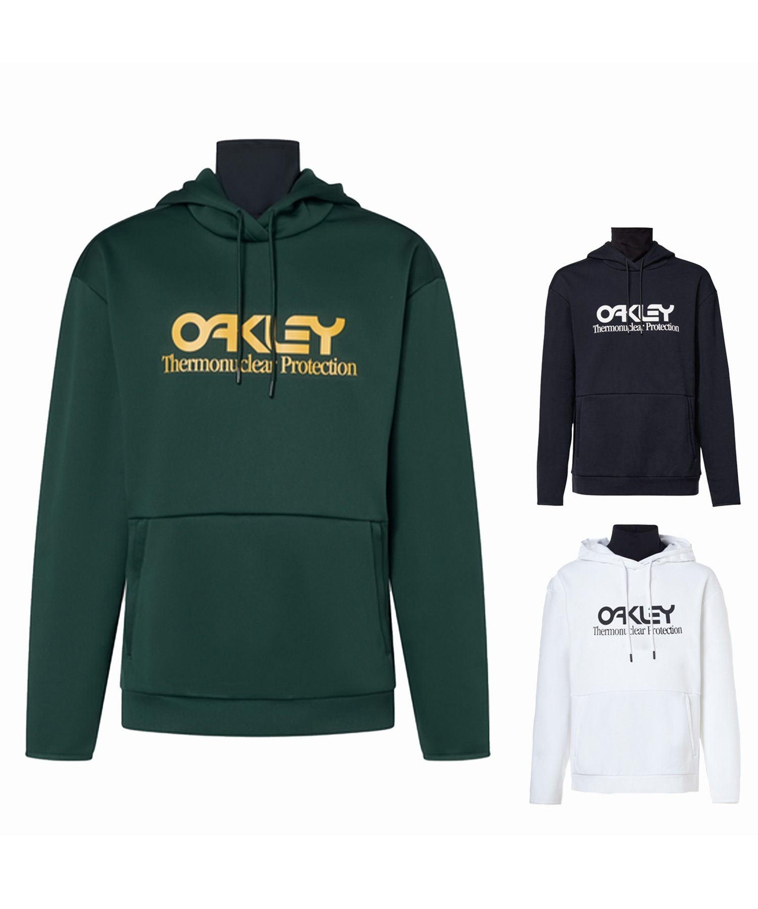 スノーボード ウェア インナー メンズ OAKLEY オークリー FOA402381 RIDER LONG 2.0 HOODIE 23-24モデル KK C25(BKWT-XS)