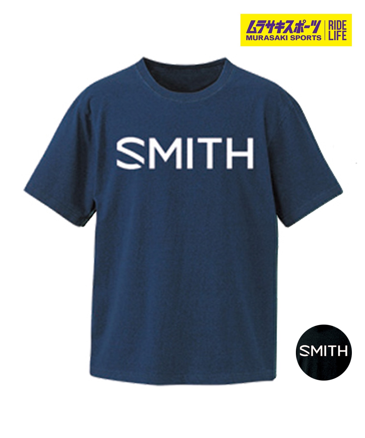 スノーボード ウェア インナーウェア インナー ユニセックス SMITH スミス ESSENTIAL DRY 半袖 Tシャツ 23-24モデル ムラサキスポーツ KK K15(BLACK-S)