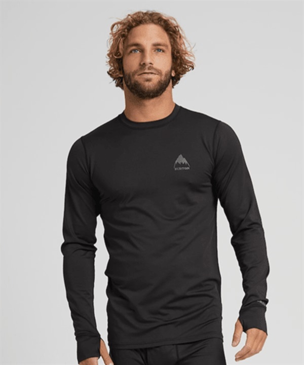 BURTON バートン スノーボード ウェア インナー ユニセックス IN LTWT X BASELAYER CREW ムラサキスポーツ 24-25モデル LL H30