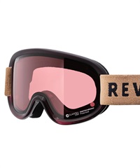 スノーボード ゴーグル ユニセックス REVOLT リボルト 平面レンズ 調光レンズ SUPER LIGHT FRAME ムラサキスポーツ 23-24モデル KK L8