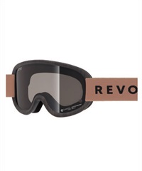 REVOLT リボルト スノーボード ゴーグル ユニセックス 調光レンズ 平面レンズ SUPER LIGHT FRAME R25MBW ムラサキスポーツ 24-25モデル LL J17(BGP-ONESIZE)