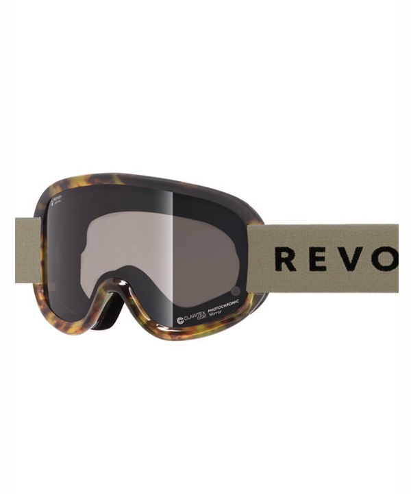 REVOLT リボルト スノーボード ゴーグル ユニセックス 調光レンズ 平面レンズ SUPER LIGHT FRAME R25TOR ムラサキスポーツ 24-25モデル LL J17