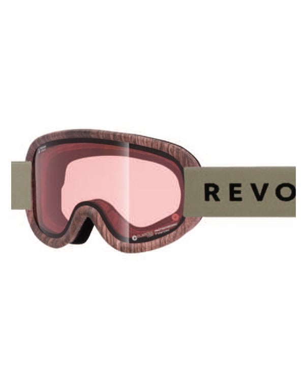 REVOLT リボルト スノーボード ゴーグル ユニセックス 調光レンズ 平面レンズ SUPER LIGHT FRAME R25PIN ムラサキスポーツ 24-25モデル LL J17