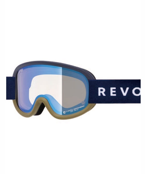 REVOLT リボルト スノーボード ゴーグル ユニセックス 調光レンズ 平面レンズ SUPER LIGHT FRAME R25MOD ムラサキスポーツ 24-25モデル LL J17