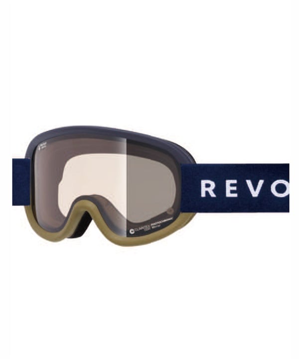 REVOLT リボルト スノーボード ゴーグル ユニセックス 調光レンズ 平面レンズ SUPER LIGHT FRAME R25MOD ムラサキスポーツ 24-25モデル LL J17