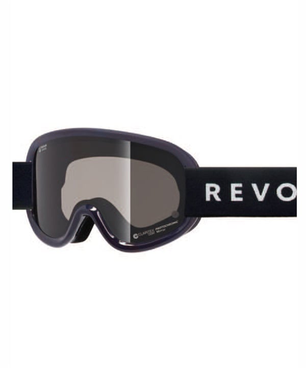 REVOLT リボルト スノーボード ゴーグル ユニセックス 調光レンズ 平面レンズ SUPER LIGHT FRAME R25WEL ムラサキスポーツ 24-25モデル LL J17