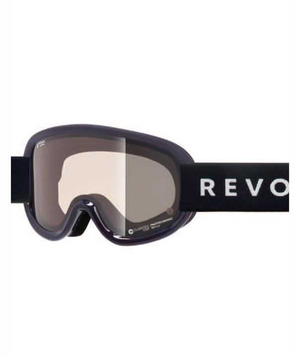 REVOLT リボルト スノーボード ゴーグル ユニセックス 調光レンズ 平面レンズ SUPER LIGHT FRAME R25WEL ムラサキスポーツ 24-25モデル LL J17