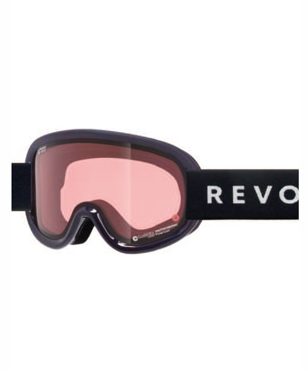 REVOLT リボルト スノーボード ゴーグル ユニセックス 調光レンズ 平面レンズ SUPER LIGHT FRAME R25WEL ムラサキスポーツ 24-25モデル LL J17