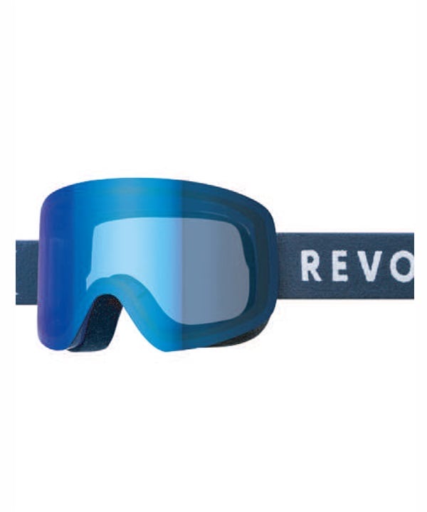 REVOLT リボルト スノーボード ゴーグル ユニセックス 調光レンズ 平面レンズ FRAMELESS RC ムラサキスポーツ 24-25モデル LL J17