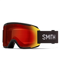 SMITH スミス スノーボード ゴーグル ユニセックス 平面 SQUAD ムラサキスポーツ 24-25モデル LX I20(Black-ONESIZE)