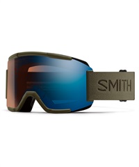 SMITH スミス スノーボード ゴーグル ユニセックス 平面 SQUAD ムラサキスポーツ 24-25モデル LX I20(Forest-ONESIZE)